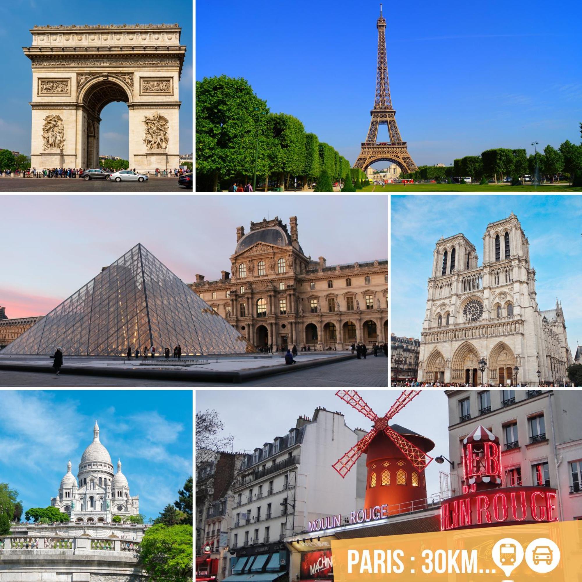 Appt T3, 65 M2 Proche De Paris Apartment Mery-sur-Oise ภายนอก รูปภาพ